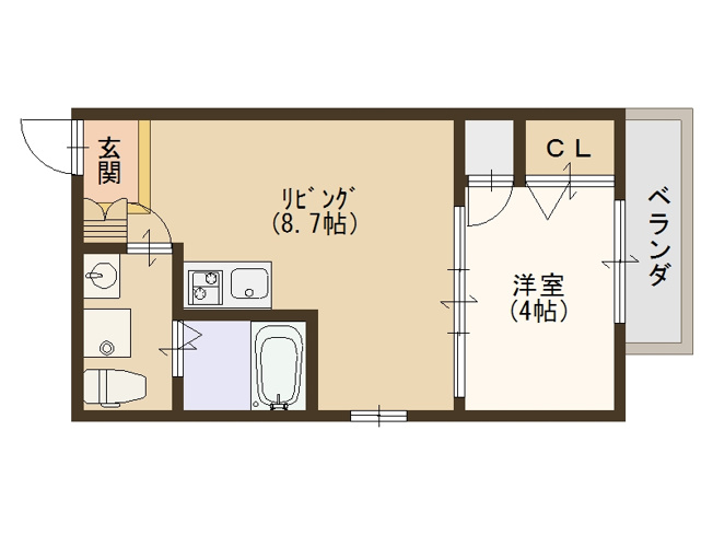 【間取り】 | メゾン・オークルⅠ