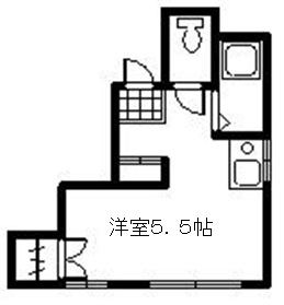 府中市紅葉丘３丁目の賃貸マンションの間取り