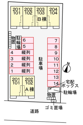 【区画図】 | デァ・マーサ鍛冶町Ａ