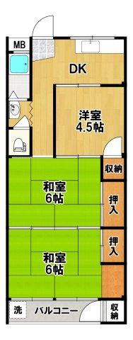 【間取り】 | 高田マンション
