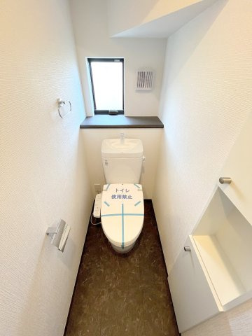 あきる野市草花の新築一戸建のトイレ|2025年2月撮影