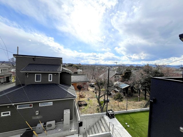 あきる野市草花の新築一戸建の展望|2025年2月撮影