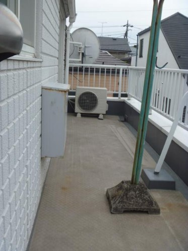 ピュアハウスのバルコニー