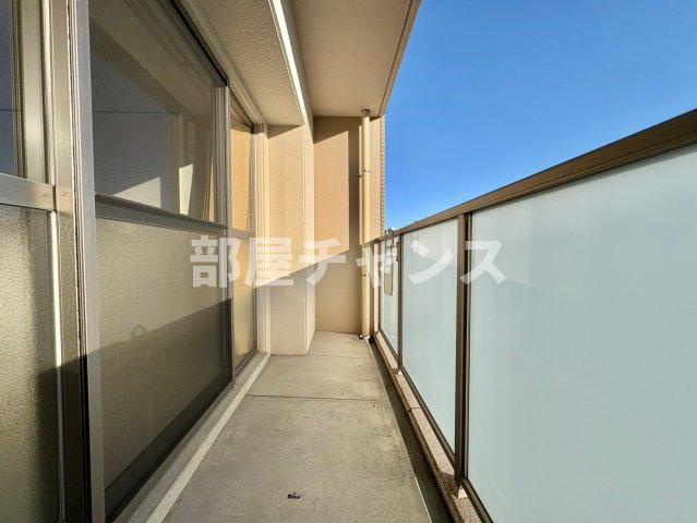 スカイコート松原のバルコニー