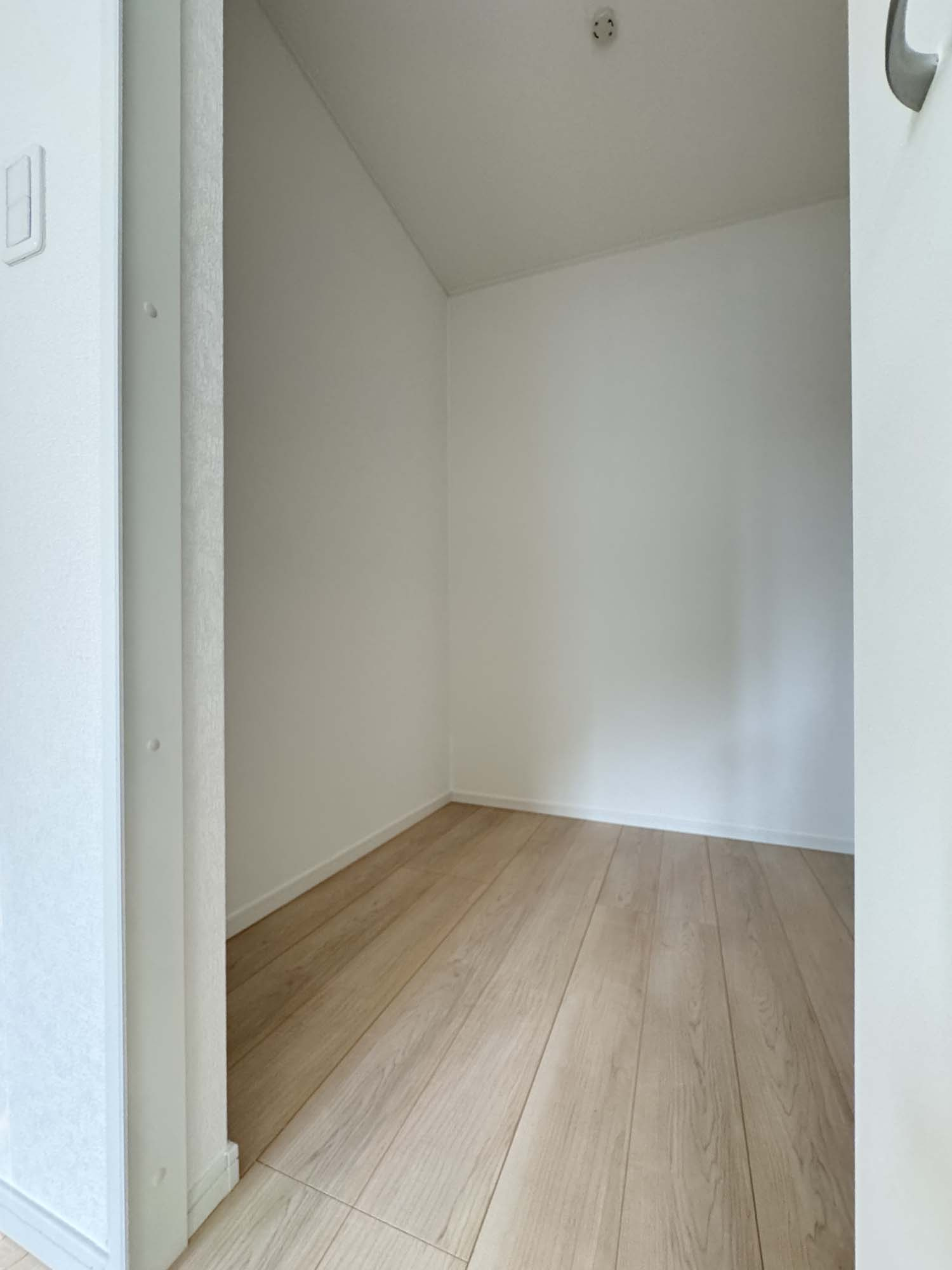 耐震+制震の家 新涯町4丁目：住宅性能取得物件：4号棟の収納|洋室内に大容量の収納スペース