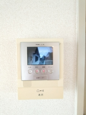 ★訪問者確認で安心インターフォン★