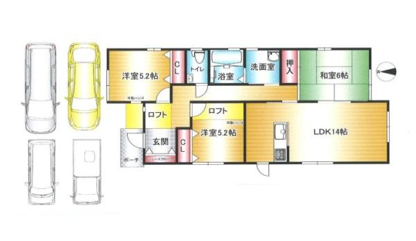 海南市名高　中古戸建