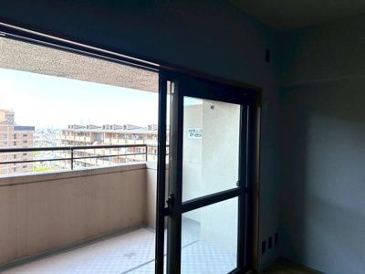 【バルコニー】 | 朝日プラザシティ・サザンパーク１番街Ａ棟　中古マンション | 南西向きバルコニーです。