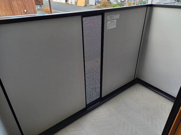 ウィルコート水道橋　Cのバルコニー