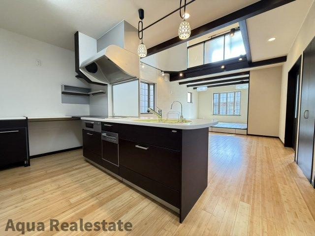 仲多度郡琴平町榎井 戸建のキッチン|お料理しやすいキッチンです