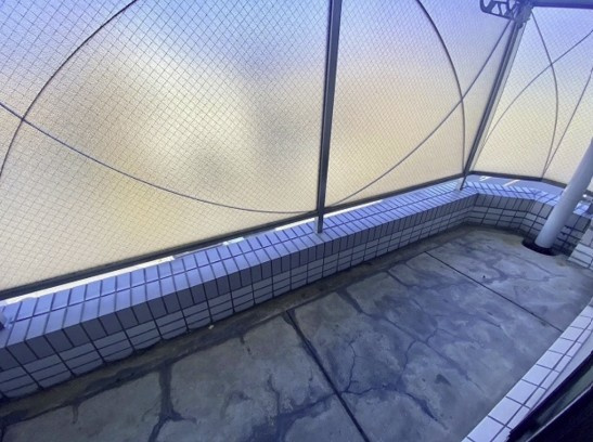 シャトー貴船のバルコニー