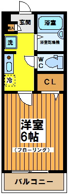 【間取り】 | リブリ・アレッタ 方南の杜