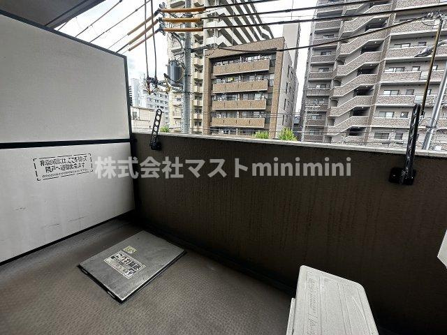 ラナップスクエア野田のバルコニー