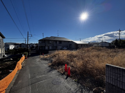 【前面道路含む現地写真】 | 東大和市高木1丁目　売地