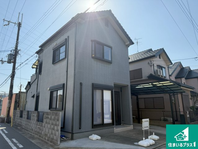 堺市北区金岡町　中古一戸建ての外観|お客様に長く安心して住んでいだだける事にこだわった家づくり！住んでからのアフターサービスにもしっかりと取り組んでいます！