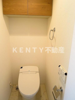 【トイレ】 | パティーナ蒲田南 | 落ち着いた色調のトイレです