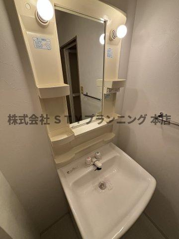 仲介手数料０円！Y.S.ハイツ万代の独立洗面台