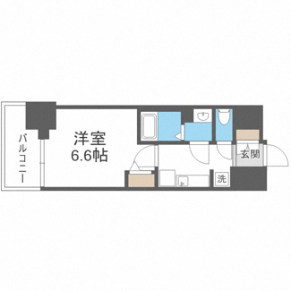 【間取り】 | メルディア大正D.C.