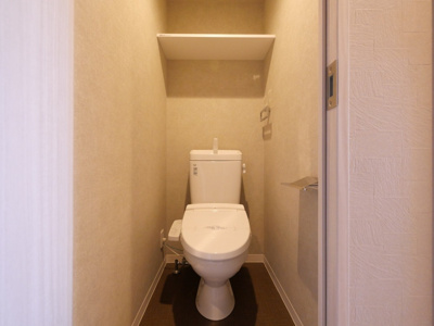 【トイレ】 | メルディア大正D.C. | 落ち着いた空間のトイレです