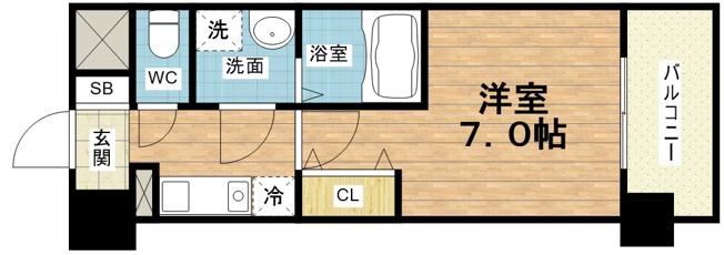 【間取り】 | エスリード福島ラグジェ