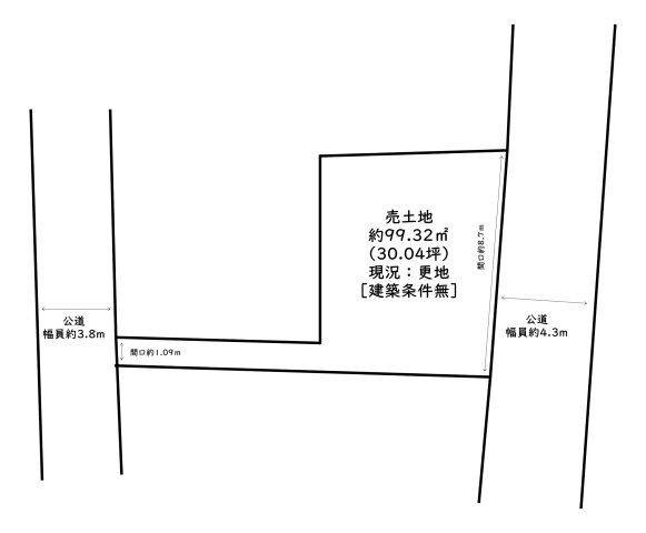 姫路市田寺8丁目/売土地