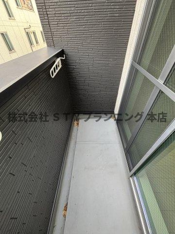 仲介手数料０円！AK　レジデンスⅡのバルコニー