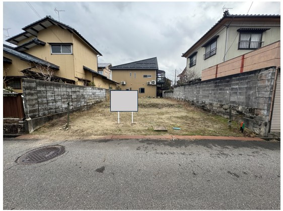 東区東中野山2丁目　売地の外観