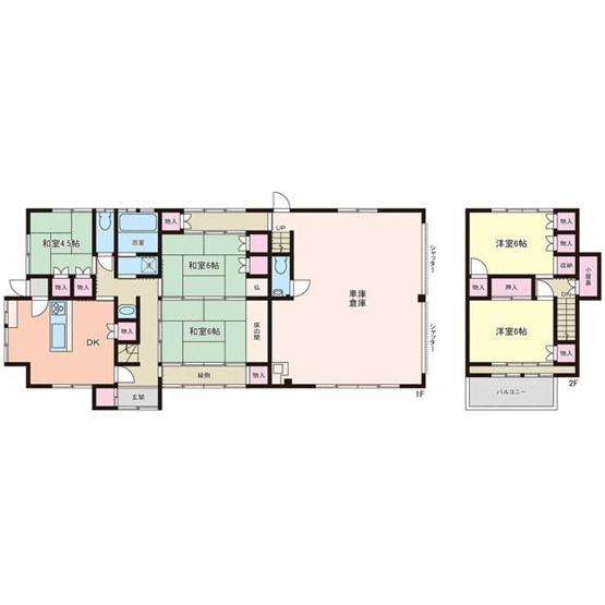 【間取り】 | 香南市野市町西野 | 概略図であり、現況を優先いたします。
