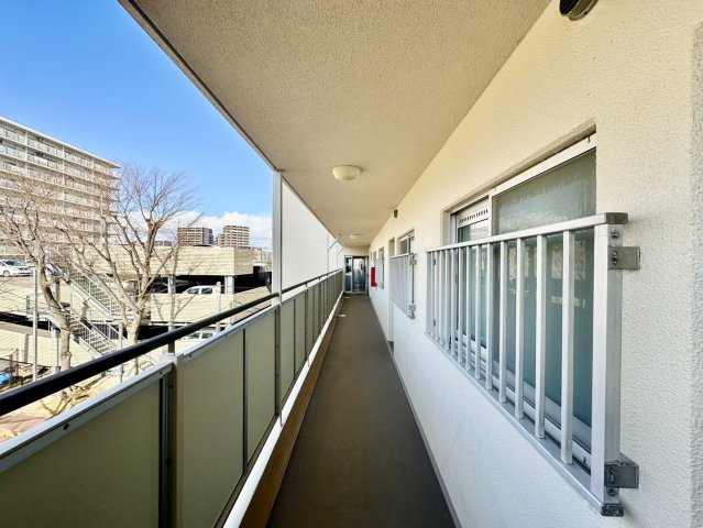 長町サンハイツC棟のその他共用部分|住戸階廊下