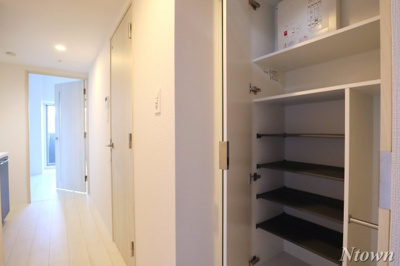 【収納】 | CREST TAPP黒川 | 便利な収納スペースです