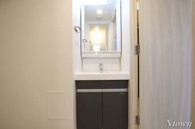 【独立洗面台】 | CREST TAPP黒川 | 独立洗面台あり、毎朝おしゃれに忙しい女性の方におすすめです