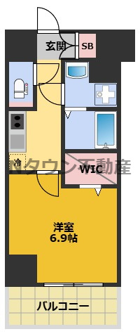 【間取り】 | CREST TAPP黒川 | 間取りです。