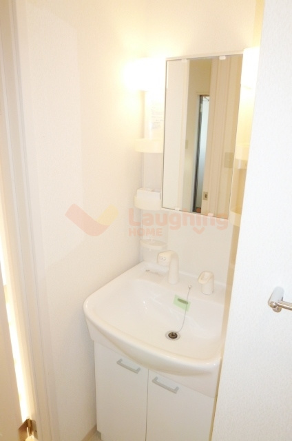 クレフラスト久留米大Aの洗面所|スペースが確保できる洗面所です