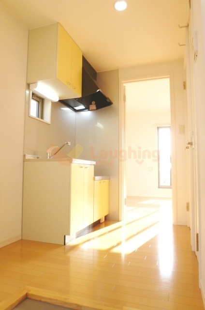 クレフラスト久留米大Aの玄関|明るい玄関です