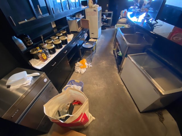 刈谷市東境町坂田様店舗のキッチン