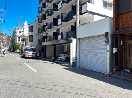 天神橋6丁目　貸倉庫の外観|外観は落ち着いています