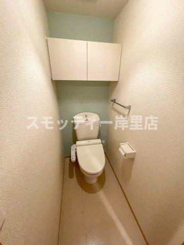 ブルーフローラのトイレ