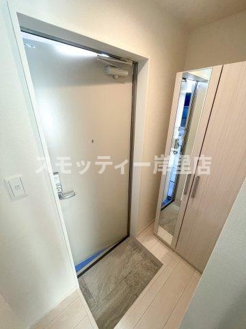 ハーモニーテラス御崎の玄関