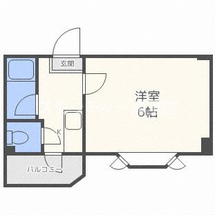 リヴァー住之江Ａ・B棟の間取り
