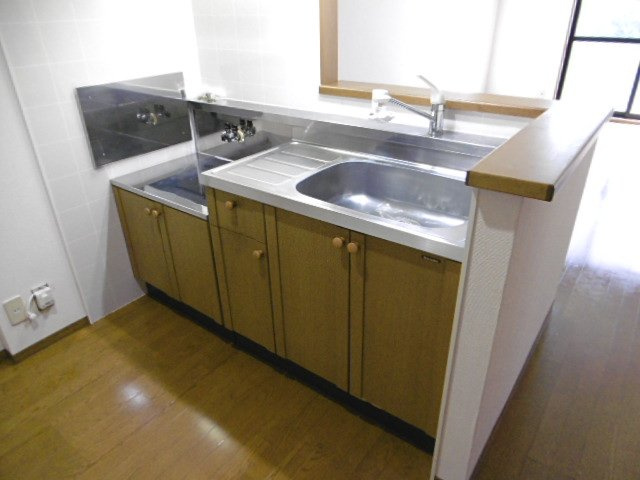 ガーデニア【10,000円キャッシュバック対象物件】のキッチン|使いやすいキッチンです