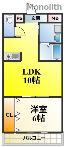 セカンドパレスの間取り