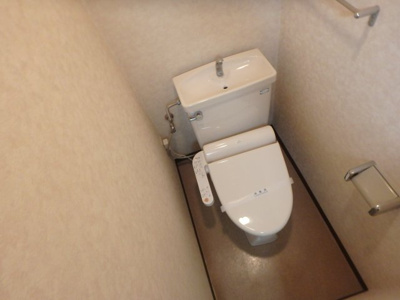【トイレ】 | パレ北昭和 | 落ち着いた色調のトイレです