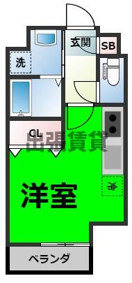 仲介手数料0円！パルティール金山の間取り