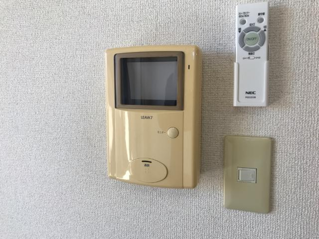 ガーデンハイムのセキュリティ|カメラ付インターホン