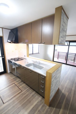 【キッチン】 | 河南町さくら坂戸建