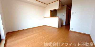 【居間・リビング】 | アロッジオプラシードＡ | LDK10帖