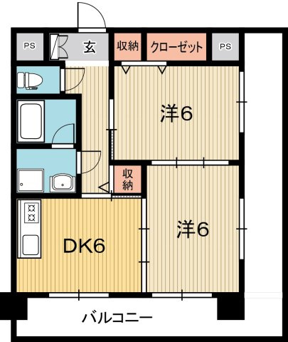 コートクレソン18の間取り