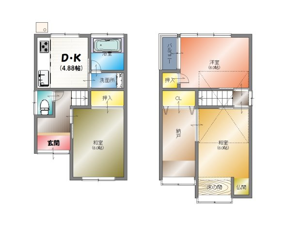 【間取り】 | 西京区川島寺田町