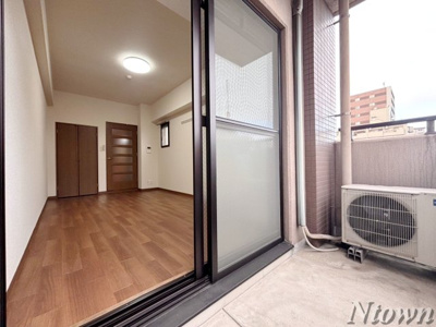 【バルコニー】 | タウンコート児島 | 広々としたバルコニーです