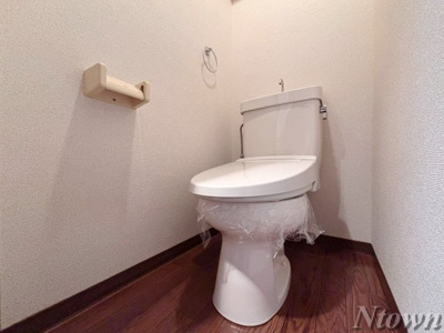 【トイレ】 | タウンコート児島 | 落ち着いた色調のトイレです